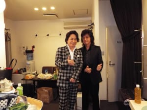 楽屋にて♪